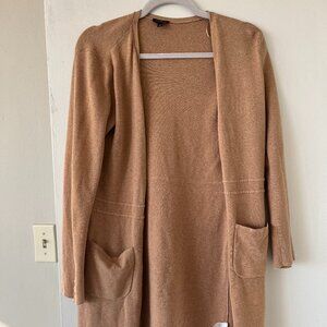 TALBOTS Sweater Jacket Brown SMALL